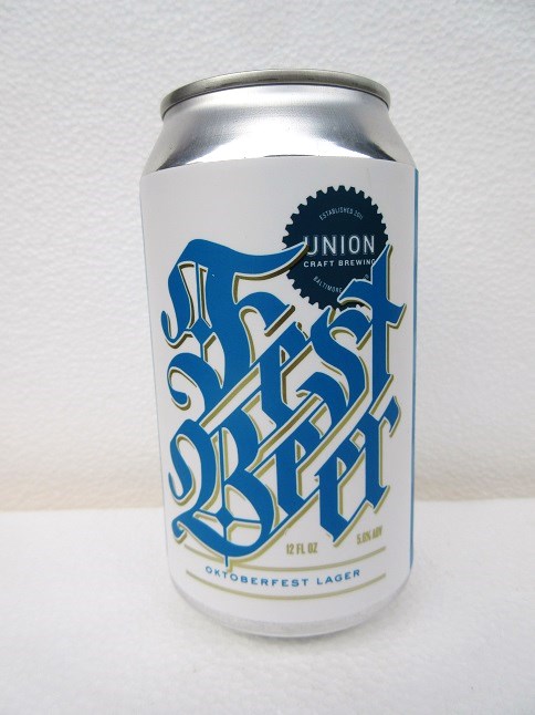 Union Craft - Fest Beer - Click Image to Close